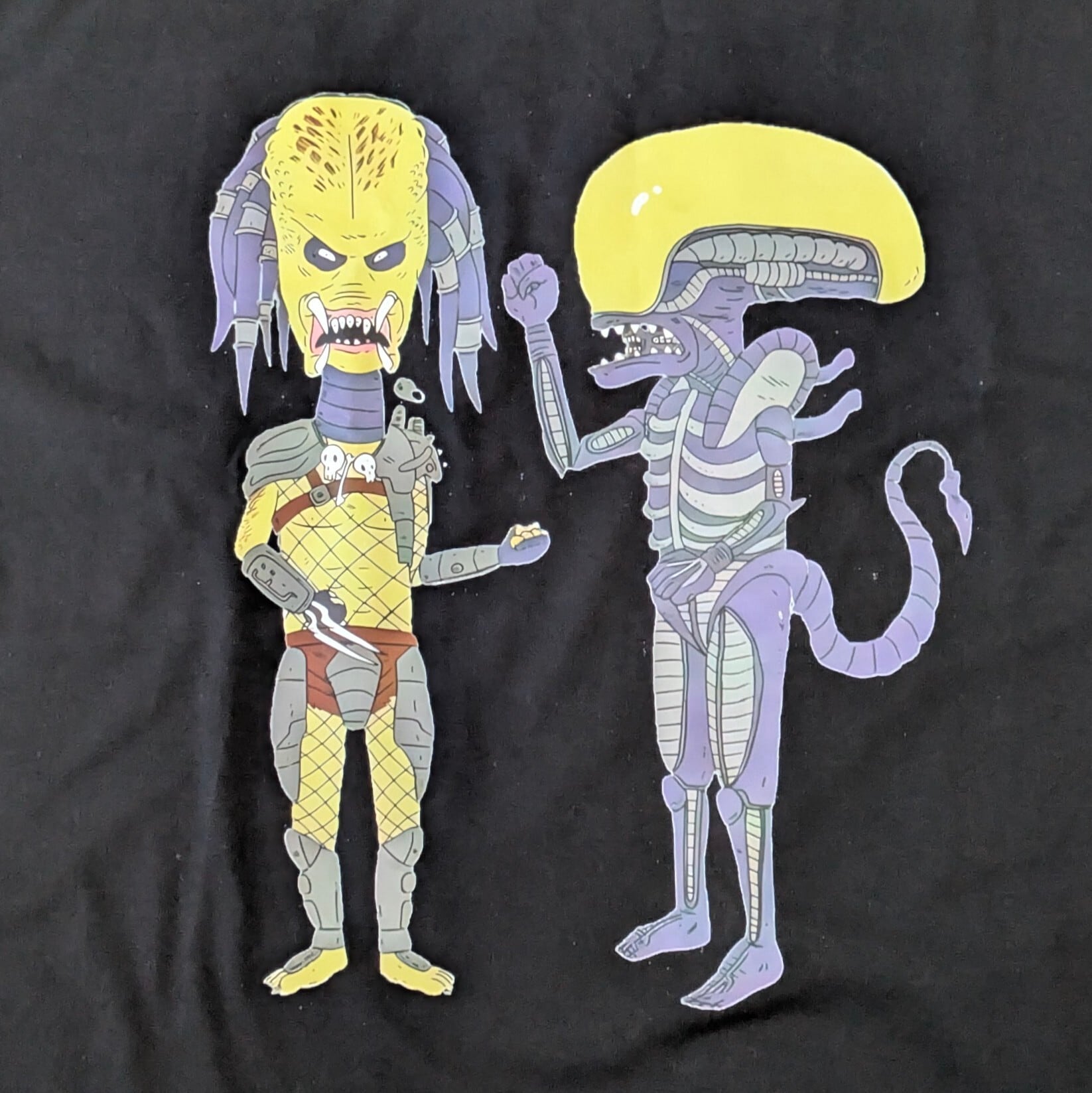 【 Beavis and Butt-Head(ビーバスアンドバットヘッド)】 プレデター / エイリアン / AVP / Tシャツ 〚アメリカン雑貨 アメトイ〛