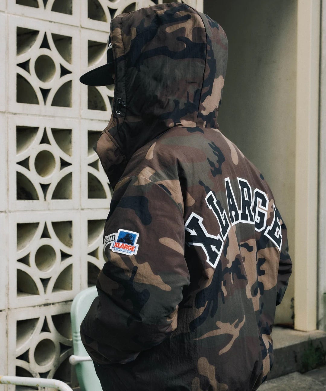 XLARGE NYLON PUFFER JACKET | kenes