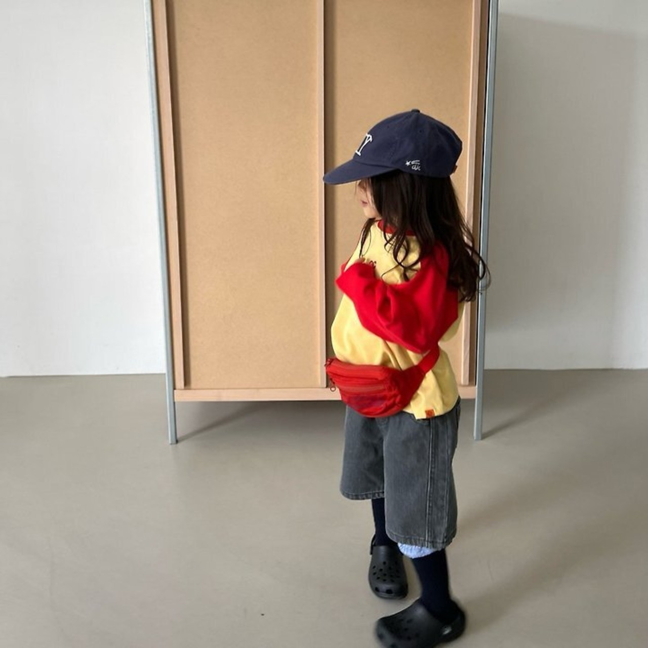韓国子供服 / 26Autumn / cantuccistudio / スマチ5分デニム / 秋服 *S~JS*