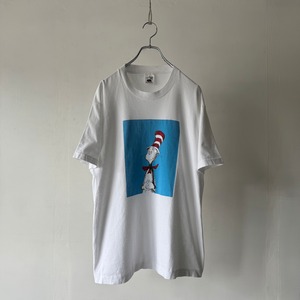 -Dr.Seuss- 90's THE CAT IN THE HAT print T-shirt