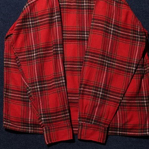 美品 L 60s 日本製 Sir-Perb Vintage Wool Shirt ヴィンテージ 長袖ウールシャツ