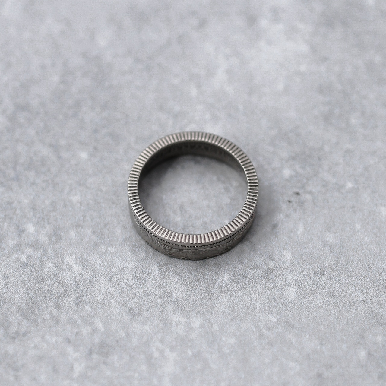 パキスタン 1/4ルピー コインリング｜PAKISTAN QUARTER RUPEE COINRING