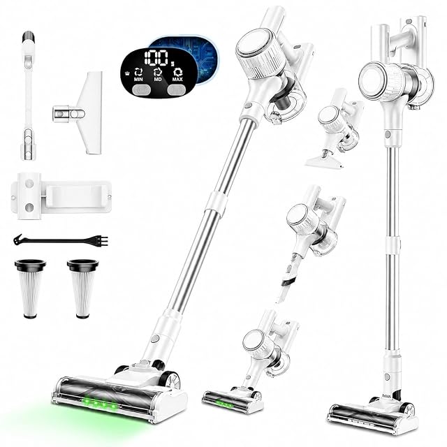 掃除機 JONR H2 Pro 水拭き掃除機 乾湿両用 高性能 除菌 25000Pa強力