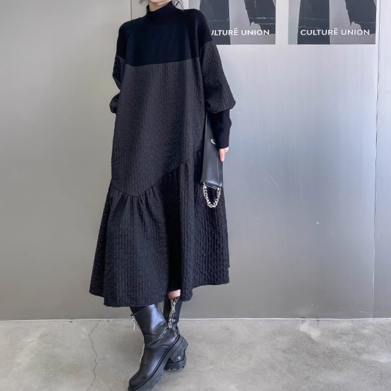 アシンメトリースイッチングワンピース OP2523