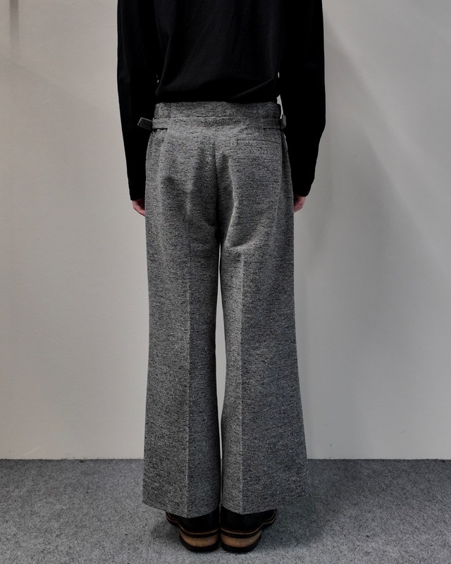 【Maison Margiela】cropped nep grey pants