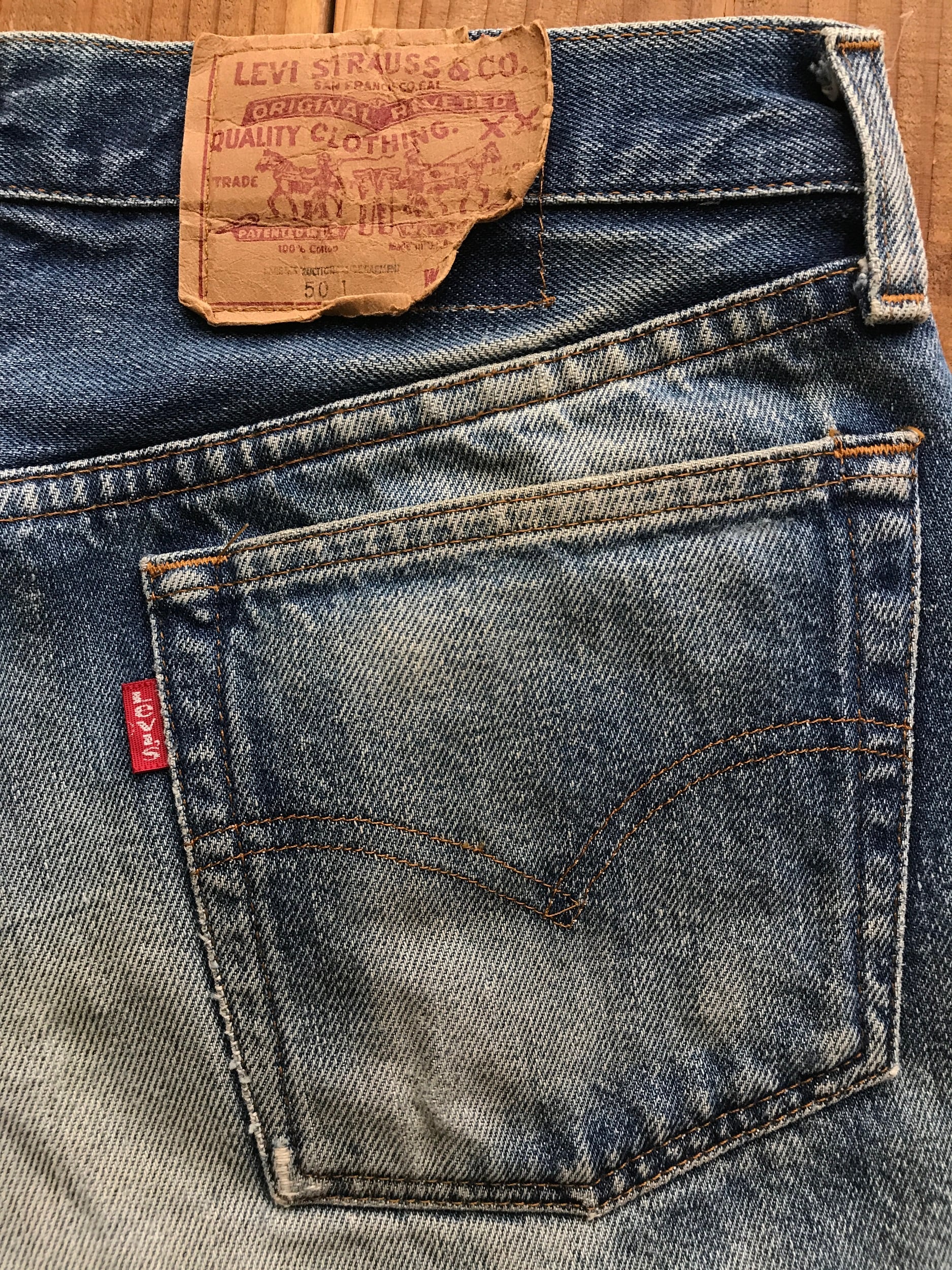 80's Levi's 501 赤耳 555 バレンシア | Garage Vintage Clothing