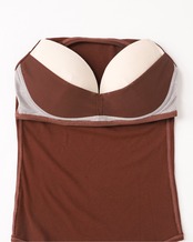 EMILY WEEK × Reiko Akamine  / as you are Bra Tank top-Brown