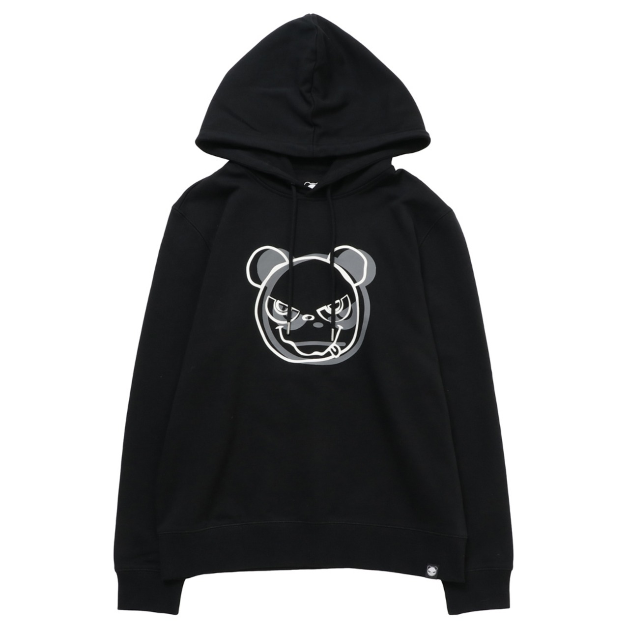 【HIPANDA ハイパンダ】メンズ フーディー スウェット MEN'S HOODIE SWEAT SHIRT / WHITE・BLACK