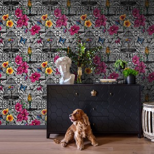 【特急取り寄せ】レース花鳥かごpink FL220801MT