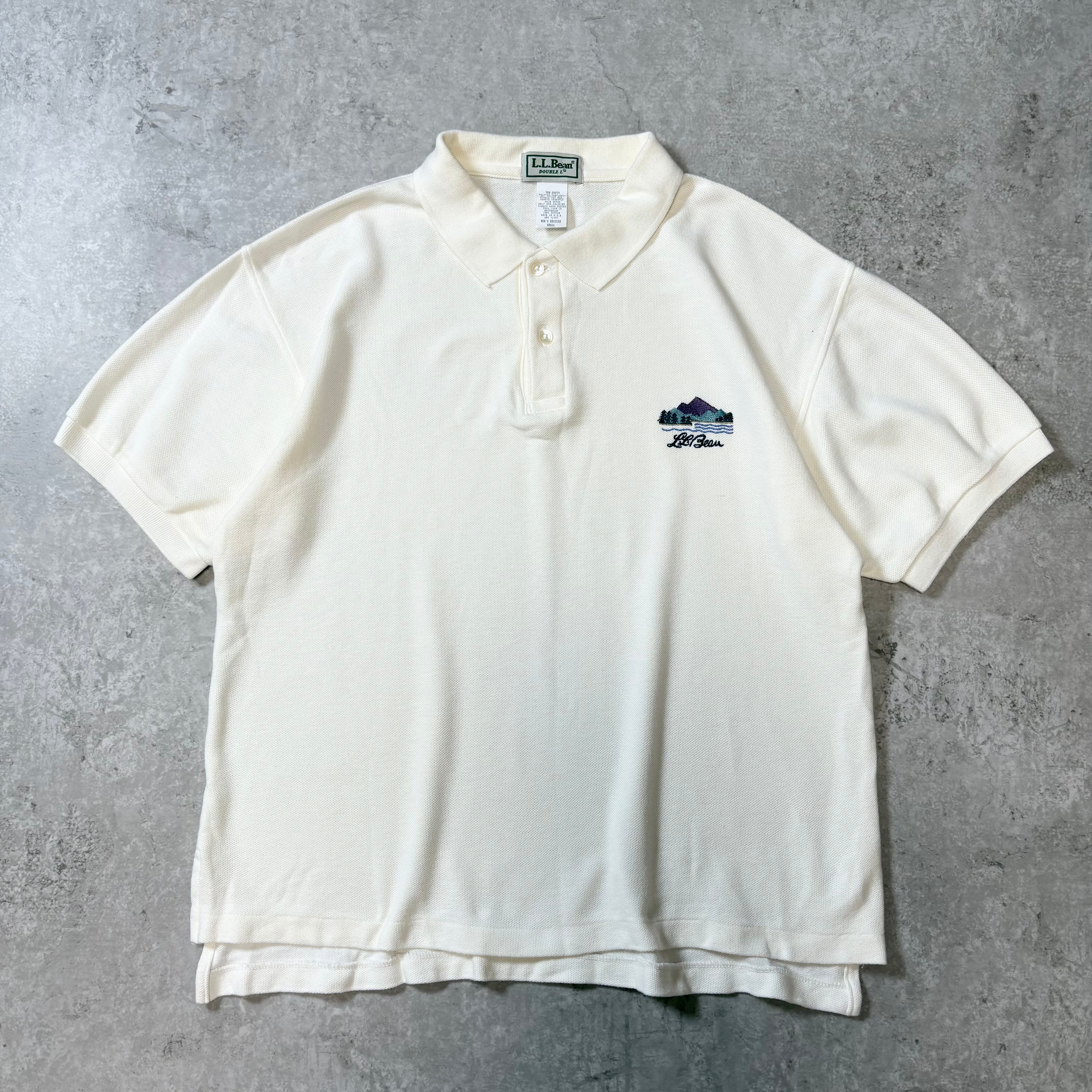 1980s~1990s "L.L.BEAN" S/S Polo Shirt "Made in USA"