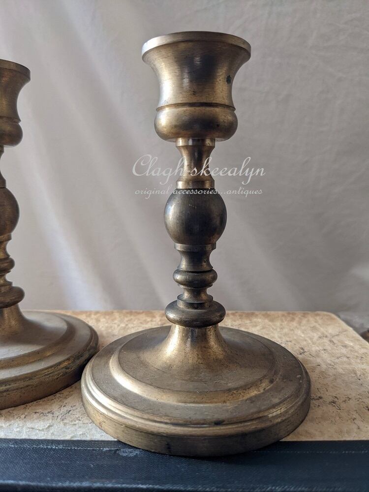 French antique【フランス製アンティーク】cinq｜真鍮キャンドル