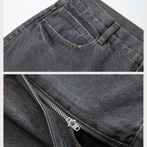 グラビティグレー・ストレートワイドデニム N3575