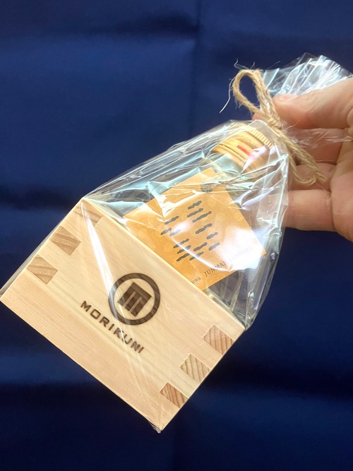 香川県小豆島【小豆島酒造】 ☆『ふわふわ。純米吟醸酒 100ml（升入り）』