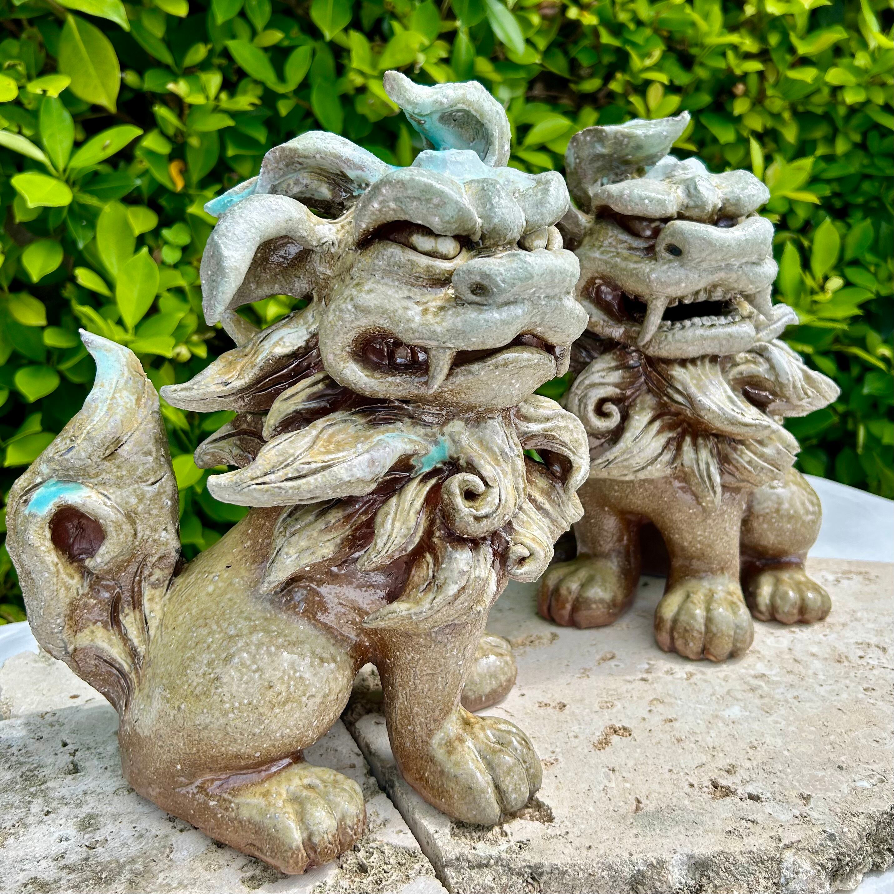 薪窯焼締 いさまシーサー | シーサーモノガタリGallery