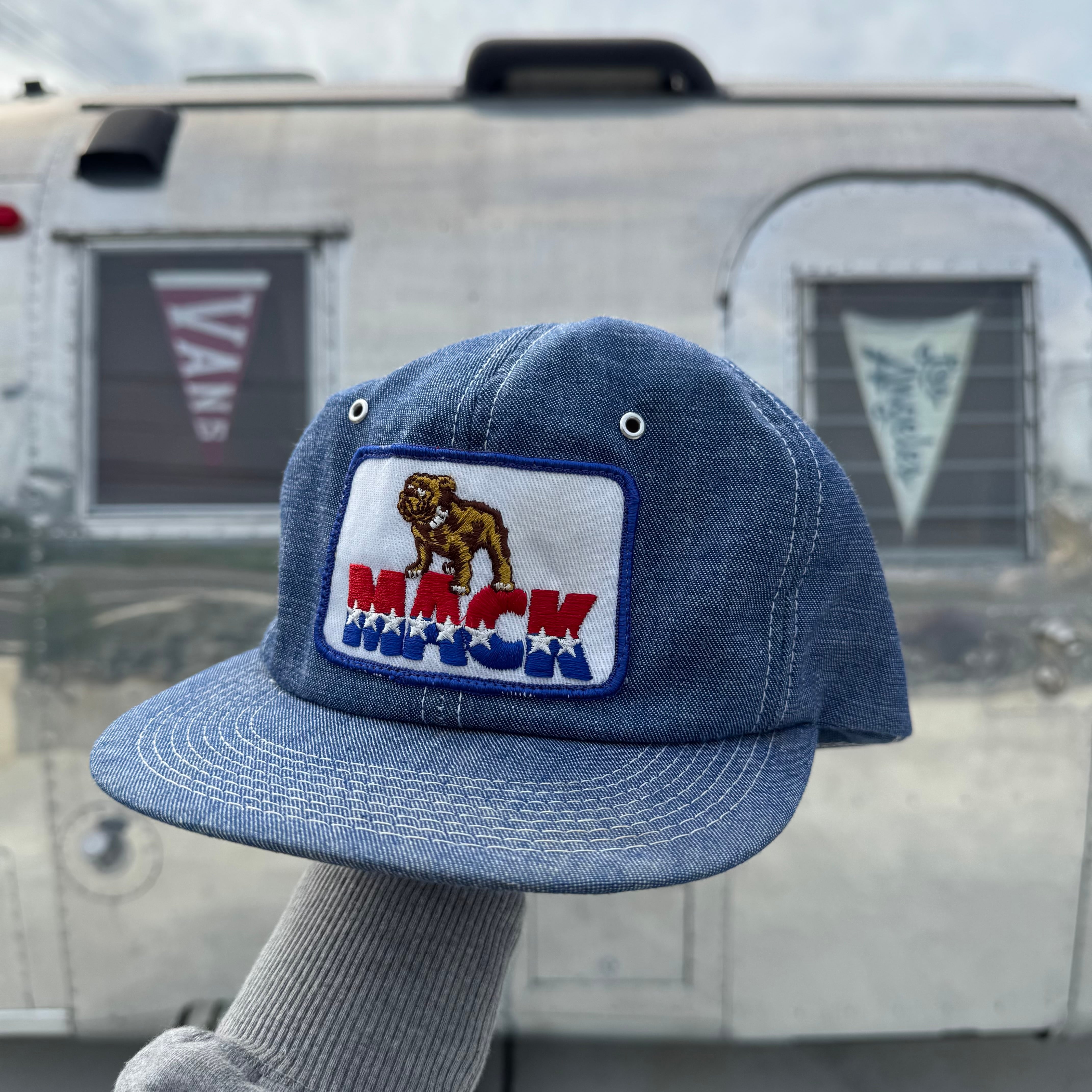 1970s K-Brand “Mack Trucks” Denim trucker Hat