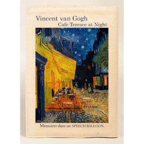 Gogh（ゴッホ）スピーチバルーンのブックカバー