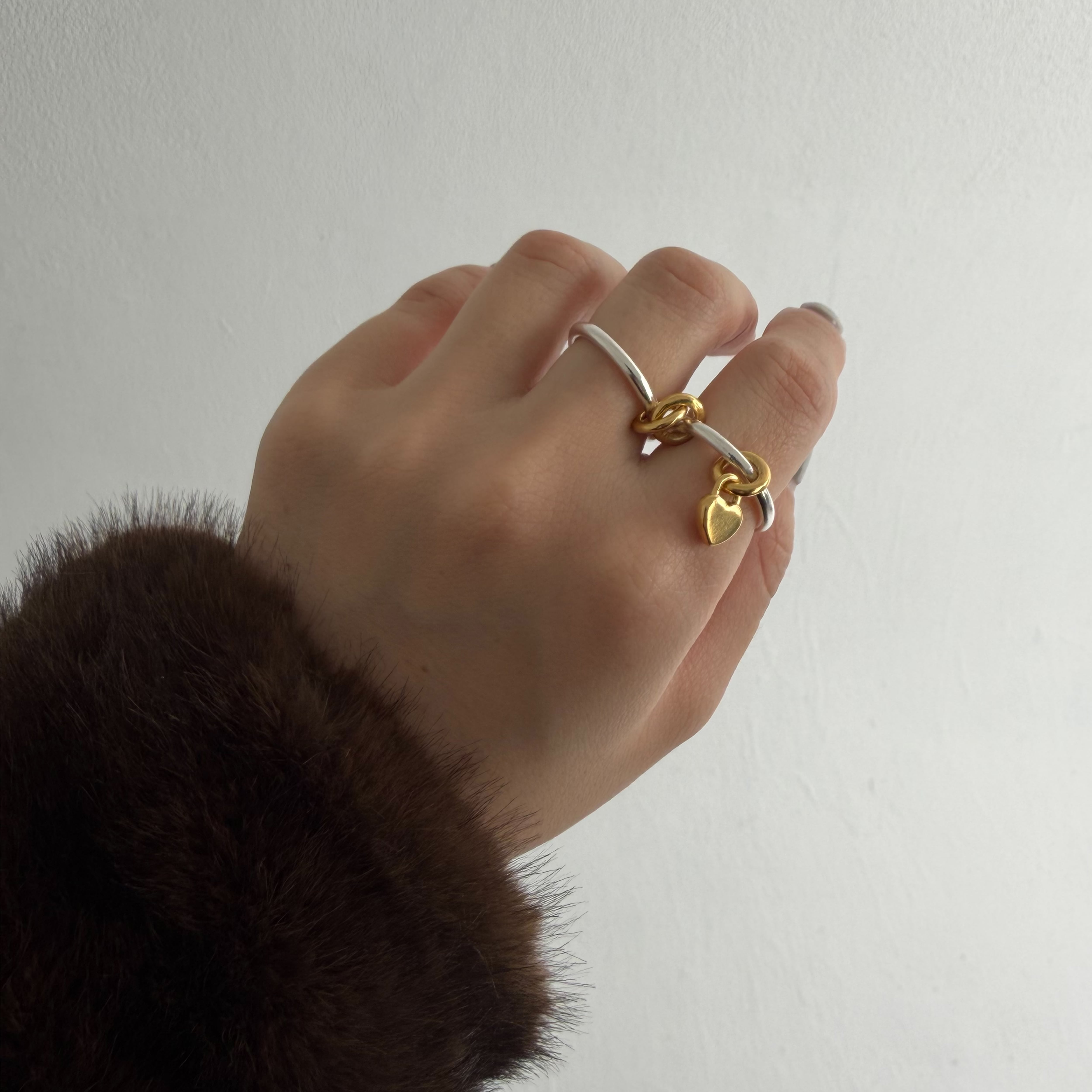 double 2RH ring | nanagu