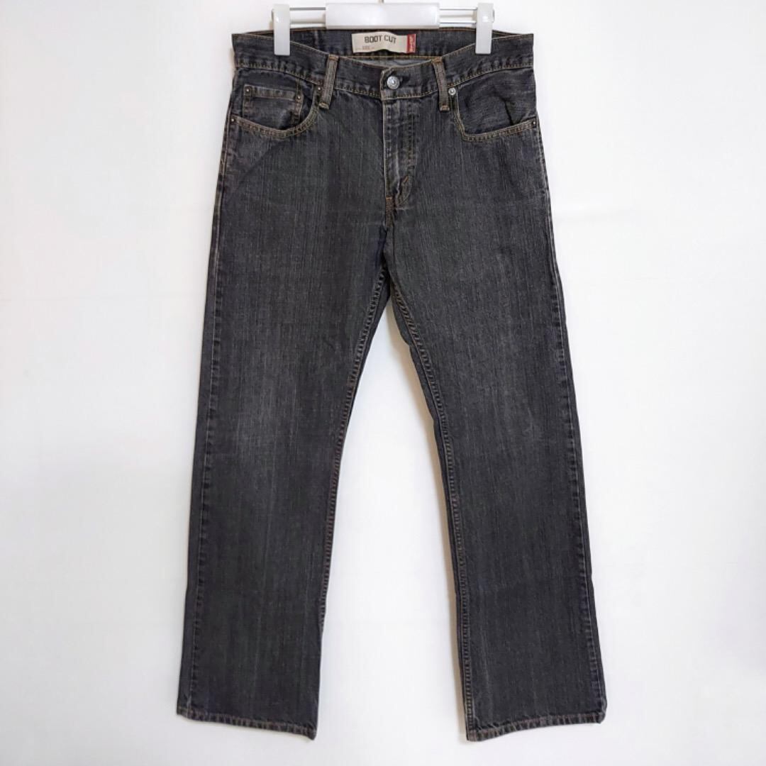 リーバイス527 W30 ブラックデニム 黒 ボトム ブーツカット 10195 | fuufu 