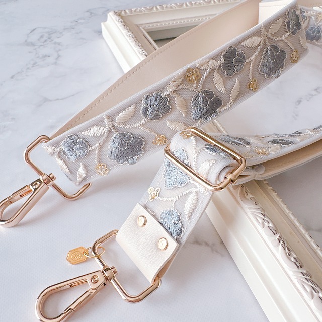 ワイドロングショルダー❁Quiet Bloom