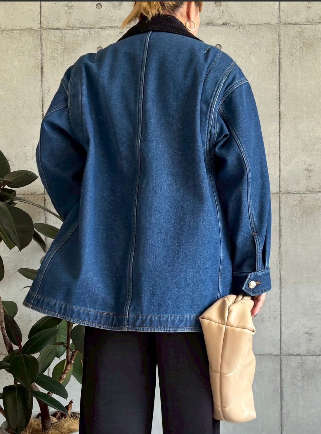 ROSIEE 】裏起毛デニムジャケット | valance 福井｜レディース