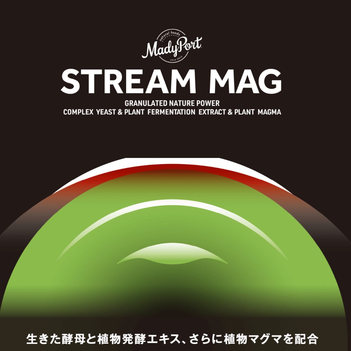 酵母・酵素・還元補助食品「Stream Mag ストリームマグ（2g×60包