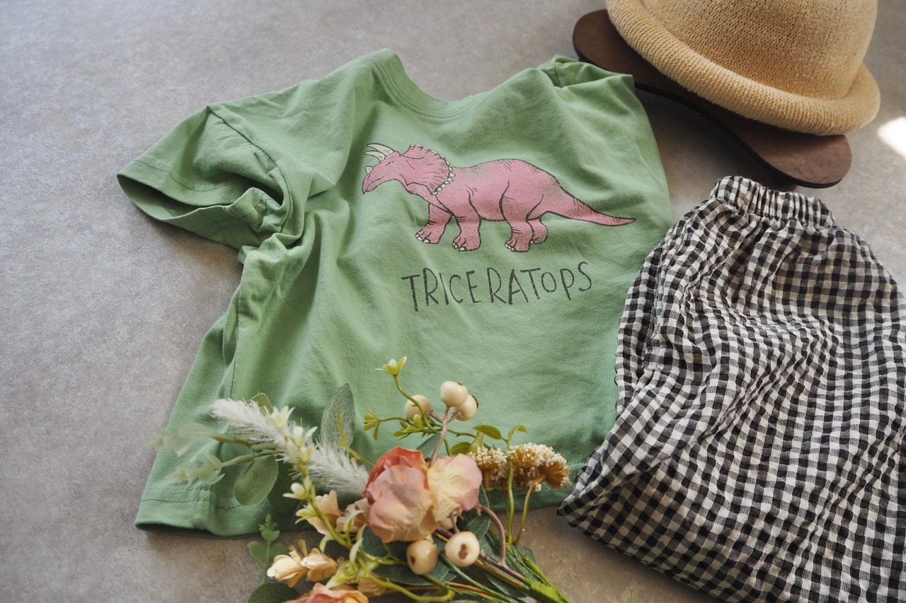【lala land】恐竜 Dinosaur Tシャツ - 13