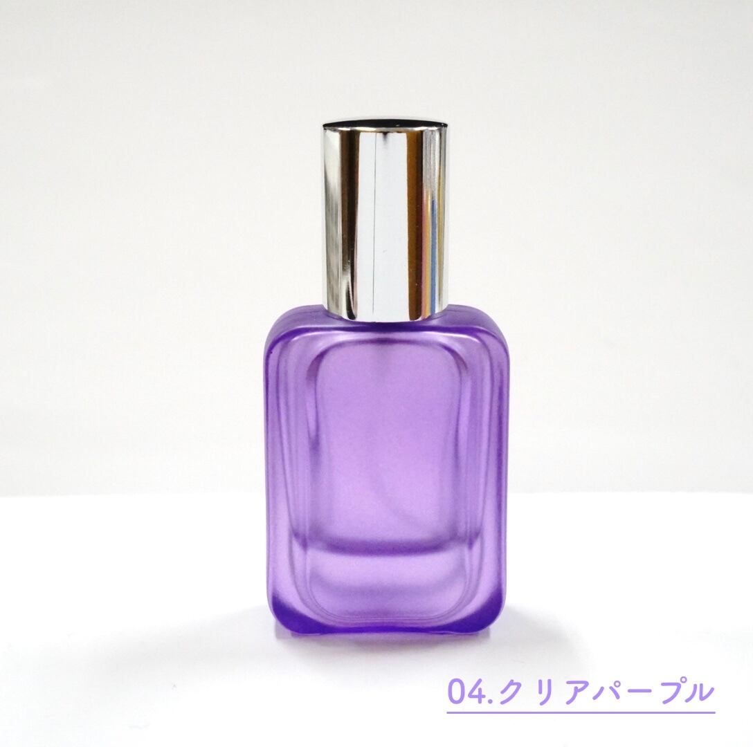 クリアカラースプレー容器】1本 全5種 30ml フロスト遮光 ガラス