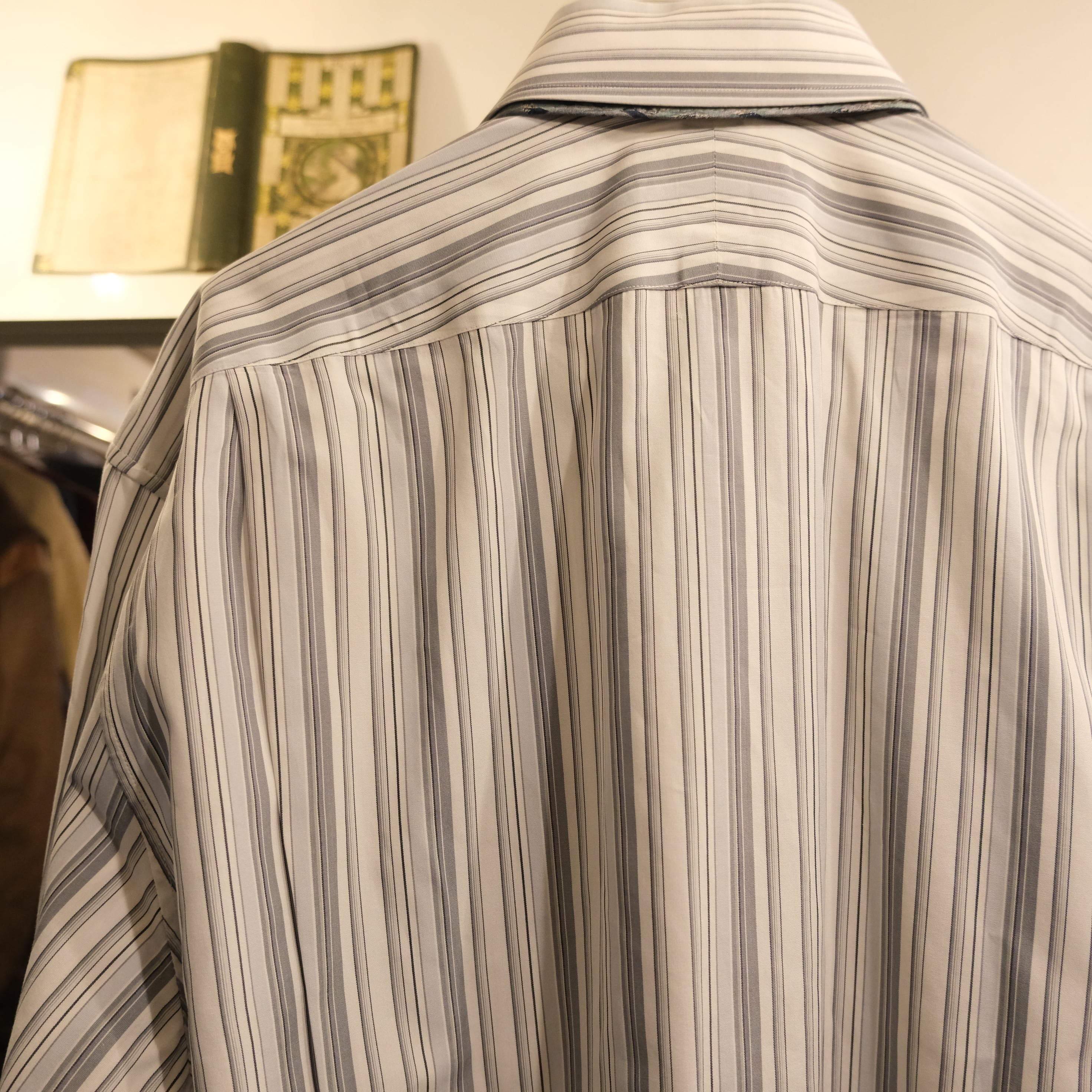 HERMES MADE IN FRANCE STRIPE SHIRT エルメス フランス製 ストライプ