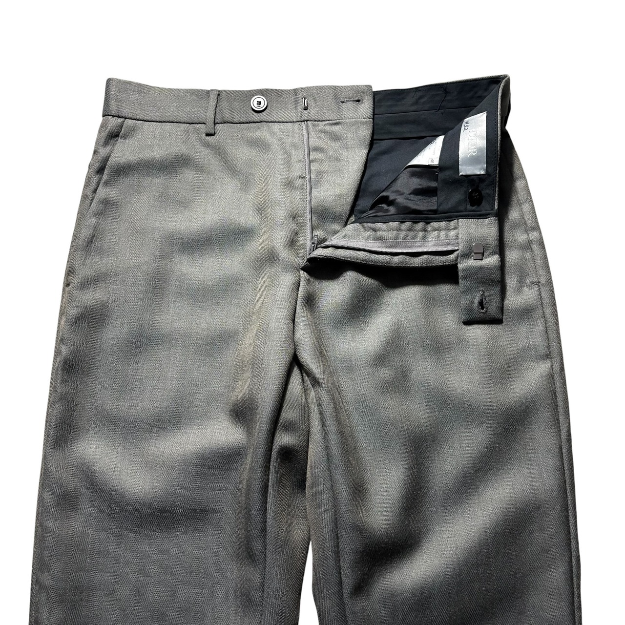 2020aw DIOR by Kim Jones herringbone slacks