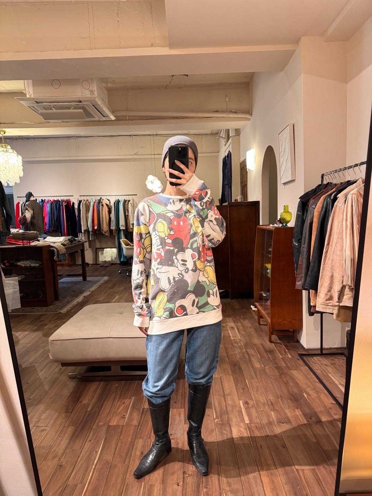 MICKEY MOUSE スウェット