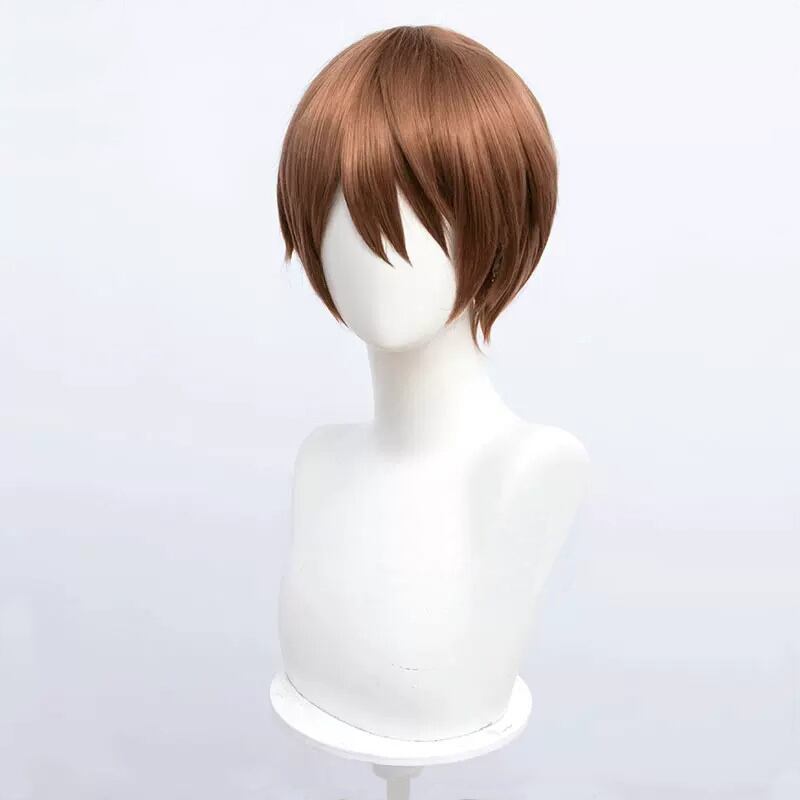 コスプレ耐熱ウィッグ ブラウン ショート ウィッグ ☆すずめの戸締まり