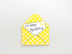 バースデーカード/手紙