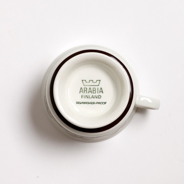 ARABIA アラビア Katrilli カトリッリ デミタスコーヒーカップ＆ソーサー - 4 北欧ヴィンテージ