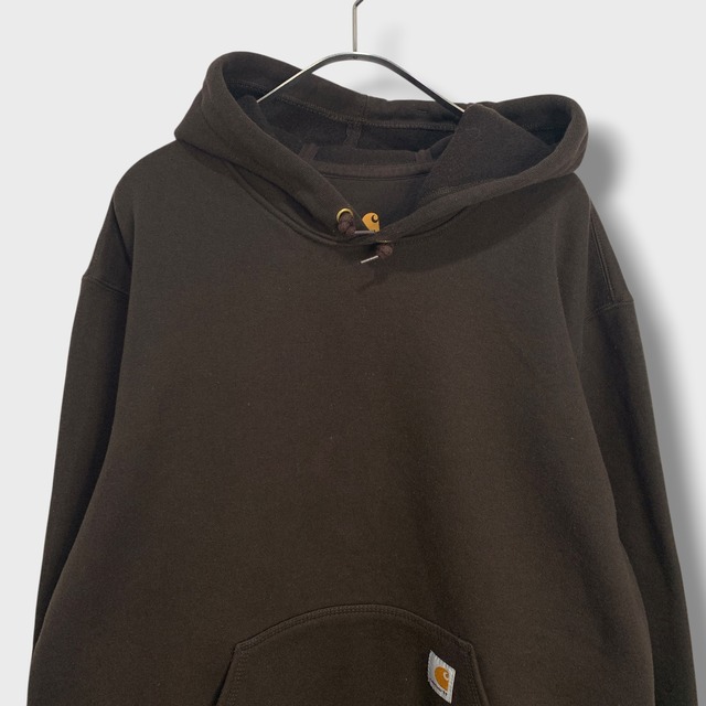 carhartt カーハート　スウェットパーカー　フーディ　ブラウン　L