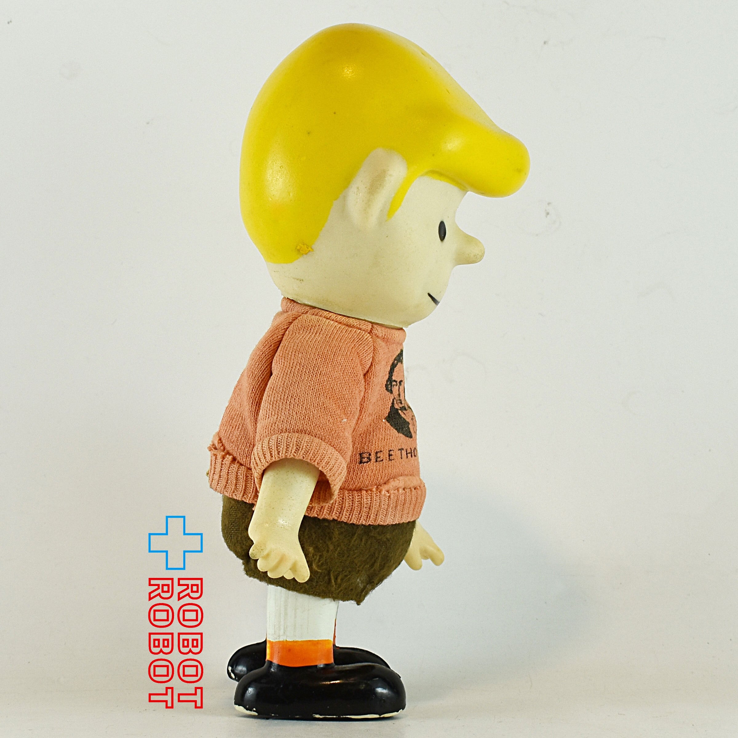 スヌーピー ピーナッツギャング ポケットドール シュローダー ビニール