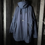 90s RIP CURL / マウンテンパーカー ネイビー / フード着脱可 / マルチポケット ダブルジップ・ベンチレーション / 裏地キルティング
