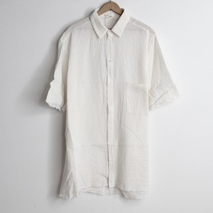 daub 　ドーブ　HALF SLEEVES SHIRT  WHITE 56
