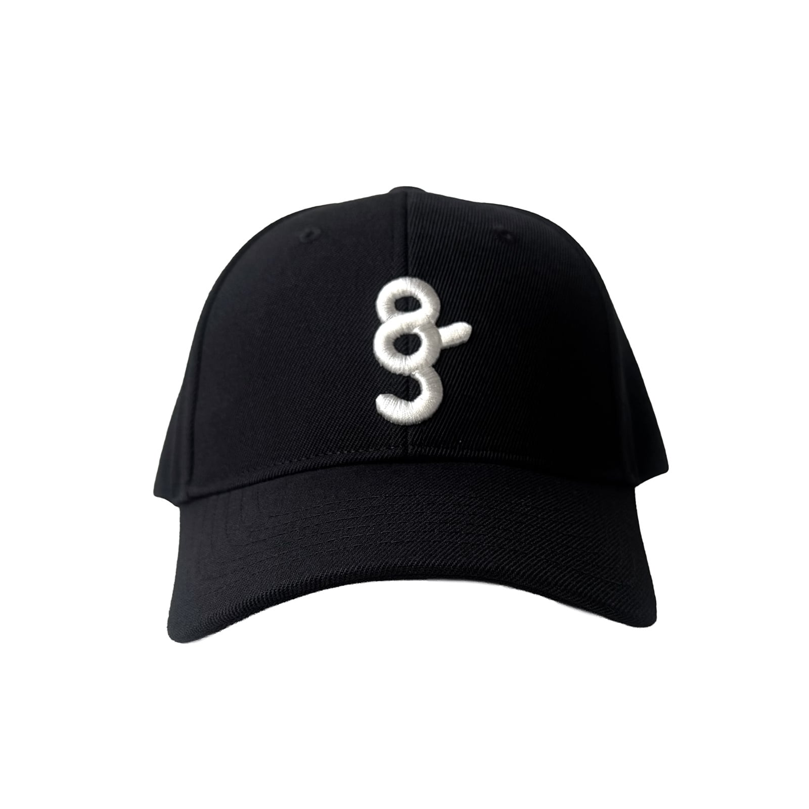 8G SHOOT LOGO CLASSIC BASEBALL-CAP -BLACK-