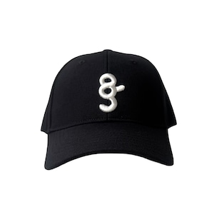 8G SHOOT LOGO CLASSIC BASEBALL-CAP -BLACK-