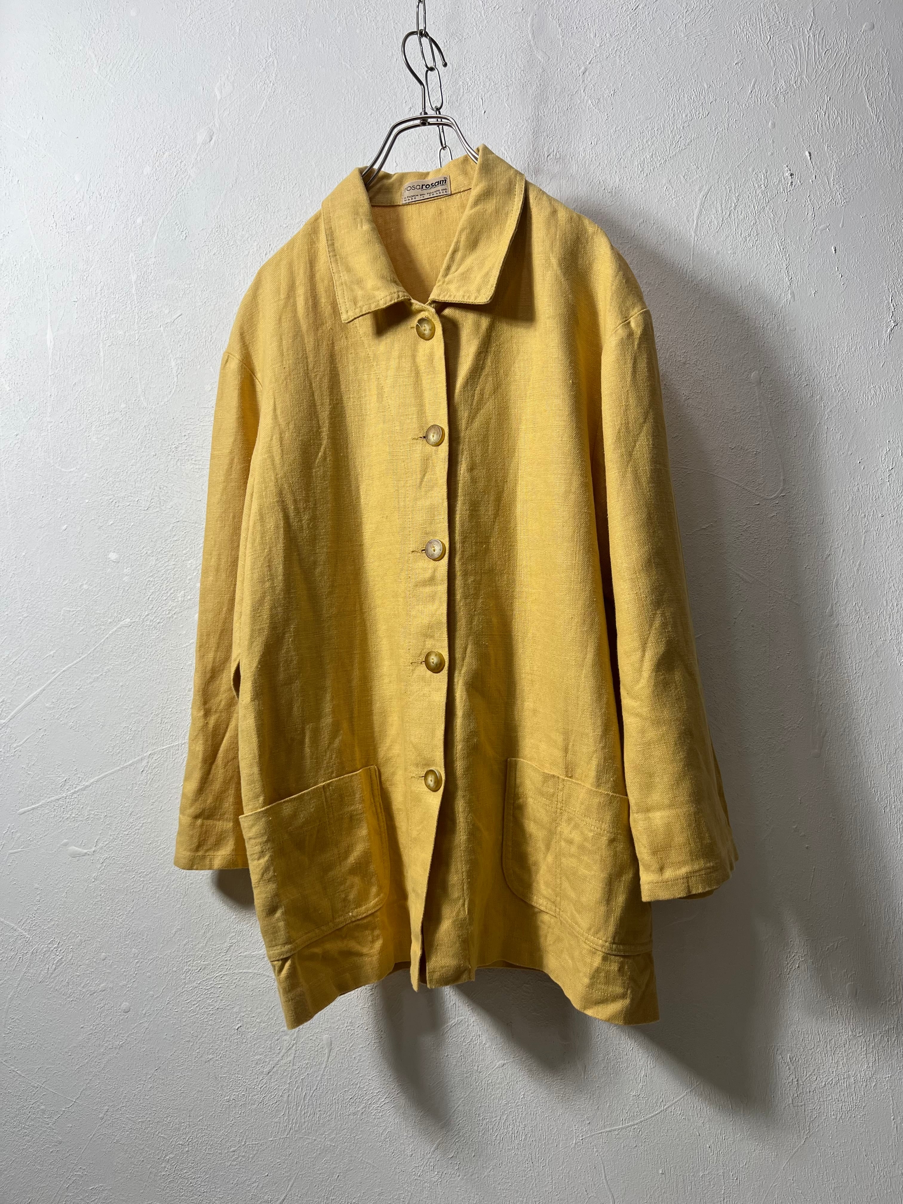 France made High quality LINEN jacket vintage