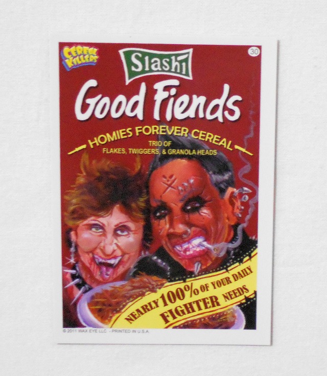 【NO.30 SLASHI GOOD FIENDS [シリアルキラーズ CEREAL KILLERS TRADING CARDS 1st