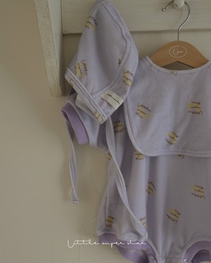 〈即納〉moon terry rompers