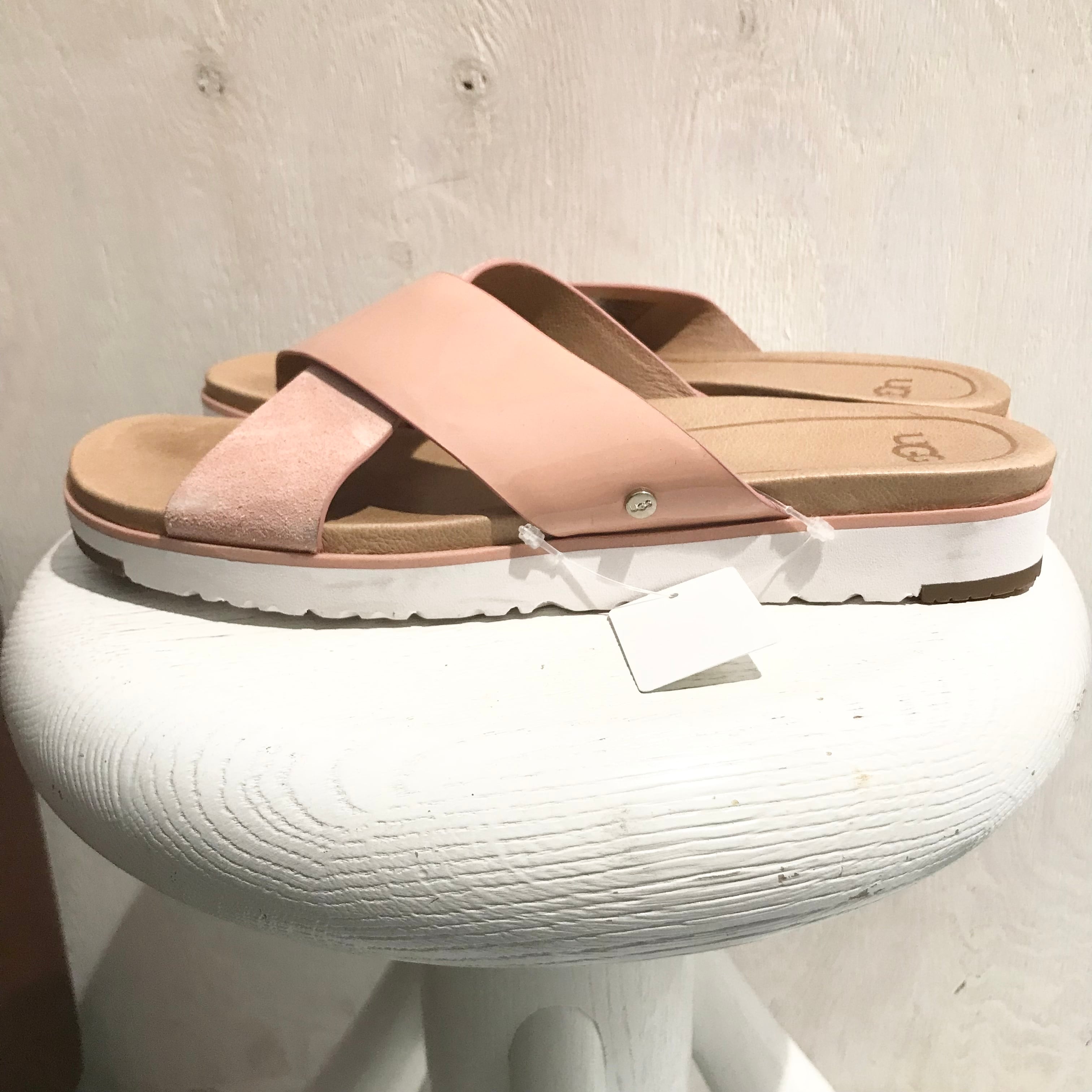 UGG/sandal/pink/8.5/アグ/サンダル/ピンク/サーモンピンク/25.5cm