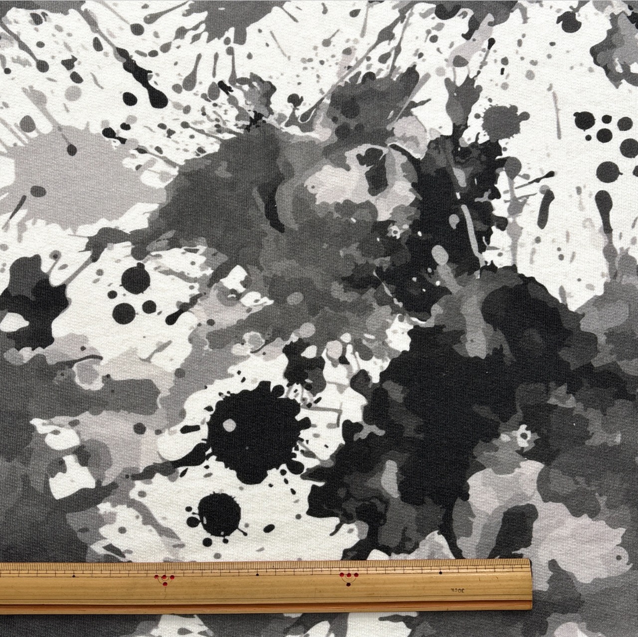 ★NY595◆1m◆綿100%裏毛ニット生地◆マレファブ◆バシャン