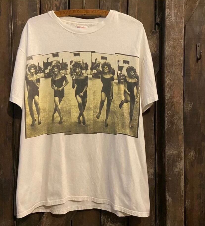 buckemdown_and_co様専用 1990s Tina Turner Wildest Dreams Tour T-shirt,1990s printed T-shirt