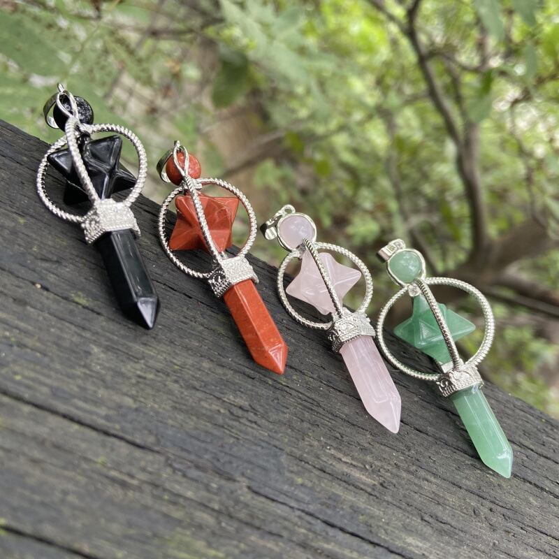 エレガントな六芒星水晶andオニキス