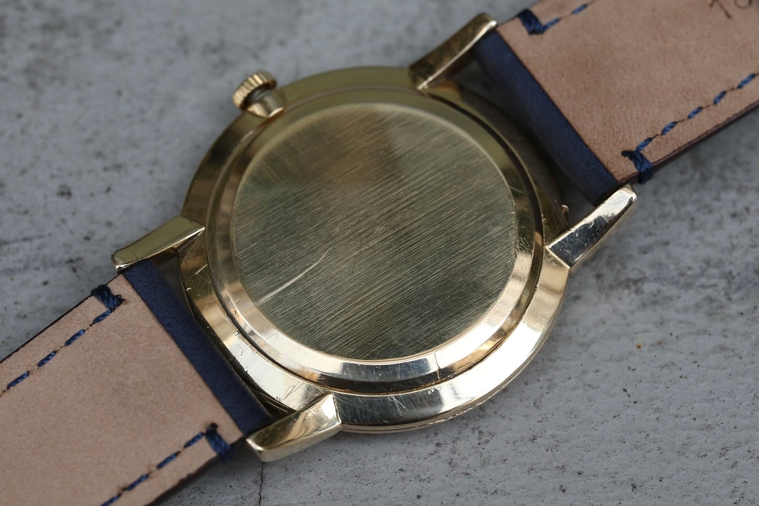 OMEGA】 1950's オメガ ノンネーム 2針 オリジナルブラックミラー