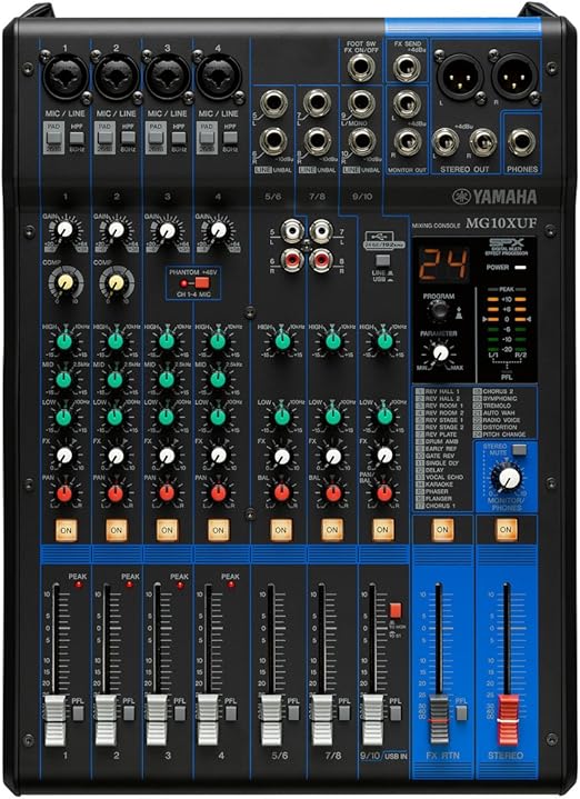 ヤマハ(YAMAHA) ミキシングコンソールMG10XUF a | PCBASE