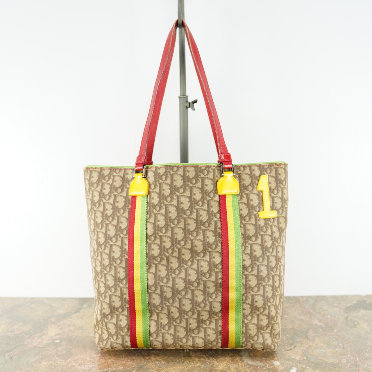 Christian Dior TROTTER LOGO TOTE BAG MADE IN ITALY/クリスチャン  