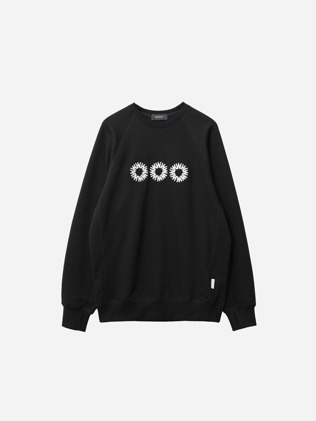 [999HUMANITY] EVD SWEAT MTM (BLACK) 正規品  韓国 ブランド 韓国ファッション 韓国代行 999 ヒューマニティ HUMANITY 日本 店舗